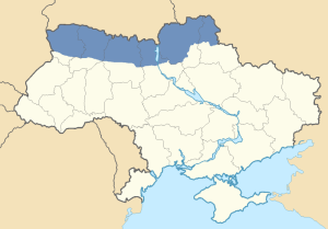 Location of Polesia in Ukraine