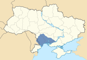 Location of the Yedisan in Ukraine and Transnistria