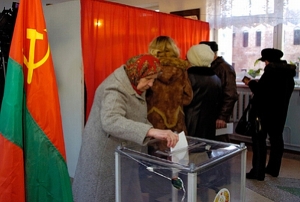 Voting in Transnistria (TASS).  In 2015, the locals of this breakaway region of Moldova will be voting in new parliamentary elections.
